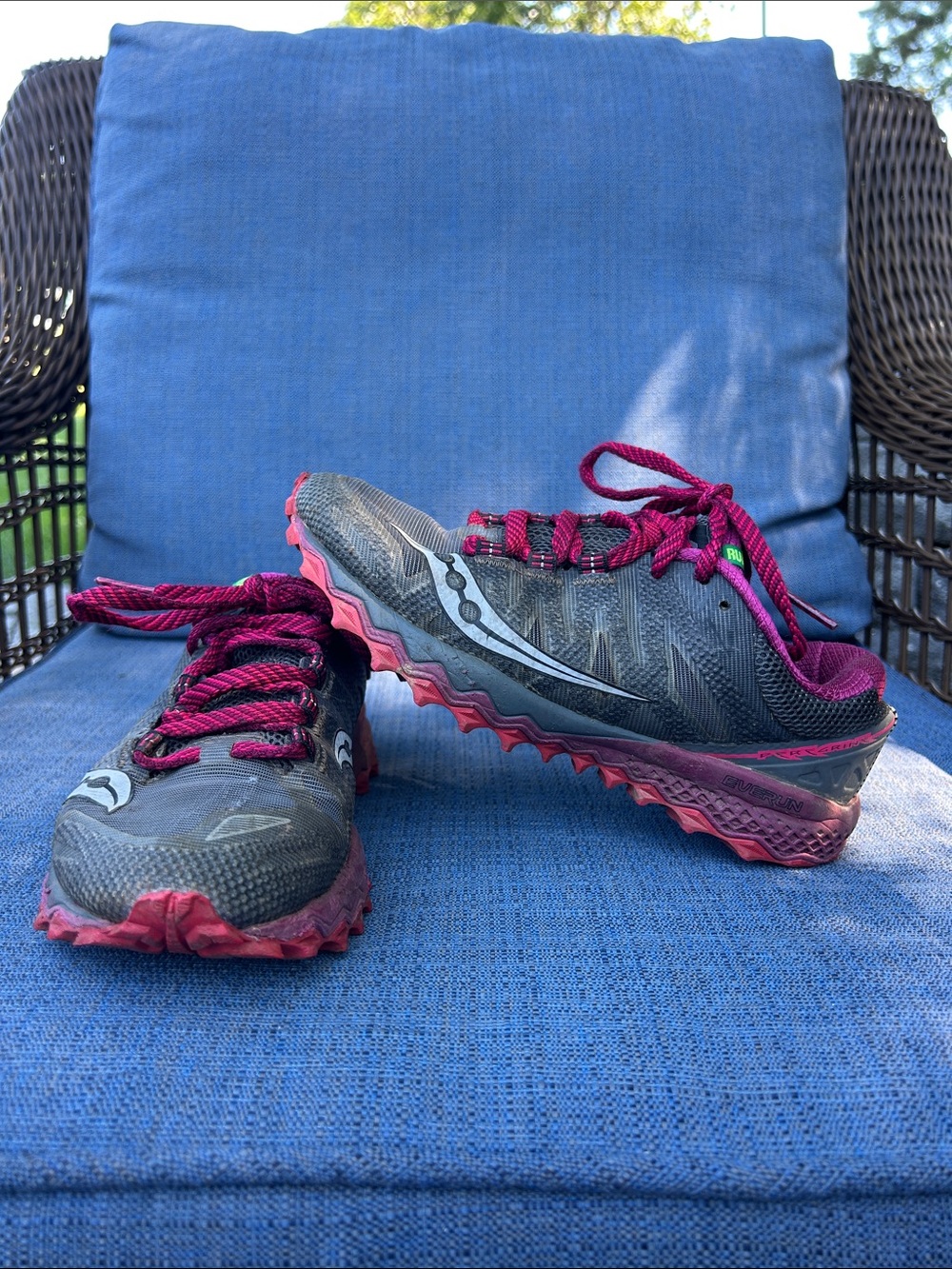 Saucony Women's Grey Trail Runners